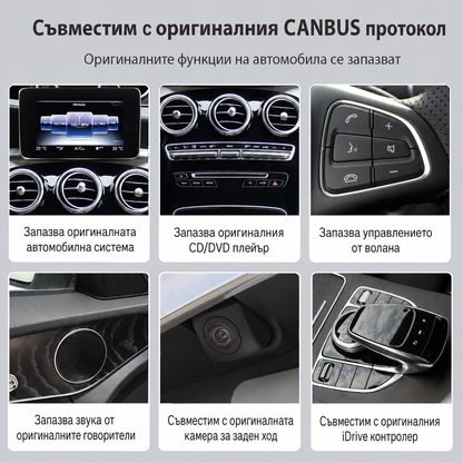 Мултимедия за Mercedes-Benz (NTG 4.0/4.5/5.0)